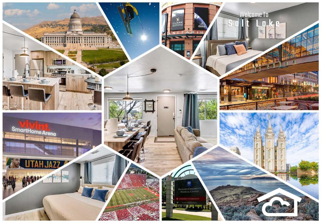 Cozy For Bookworms - Laundry - King Bed - Parking Apartment ซอลต์เลคซิตี้ ภายนอก รูปภาพ